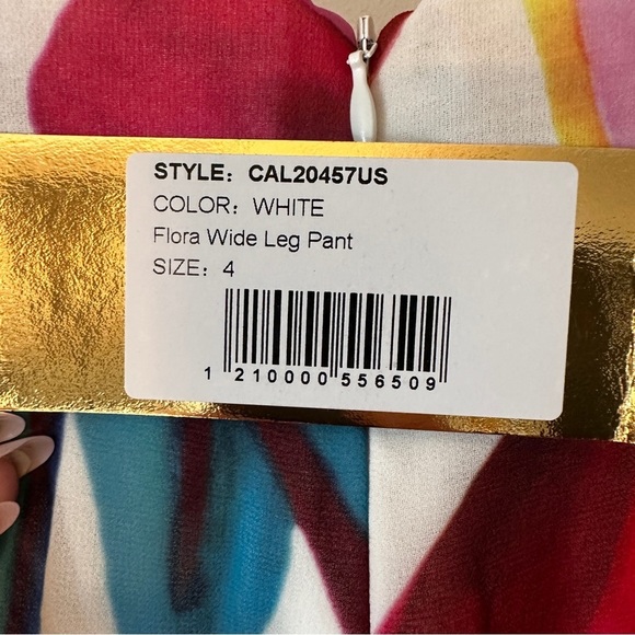 PatBo FLORA WIDE LEG PANT size small size 4 retail $475 - Picture 7 of 11